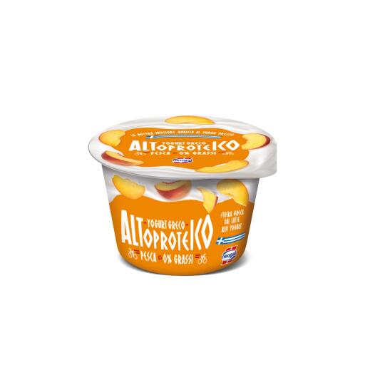 Yogurt Greco Altoproteico 0% grassi Pesca 150g Neogal