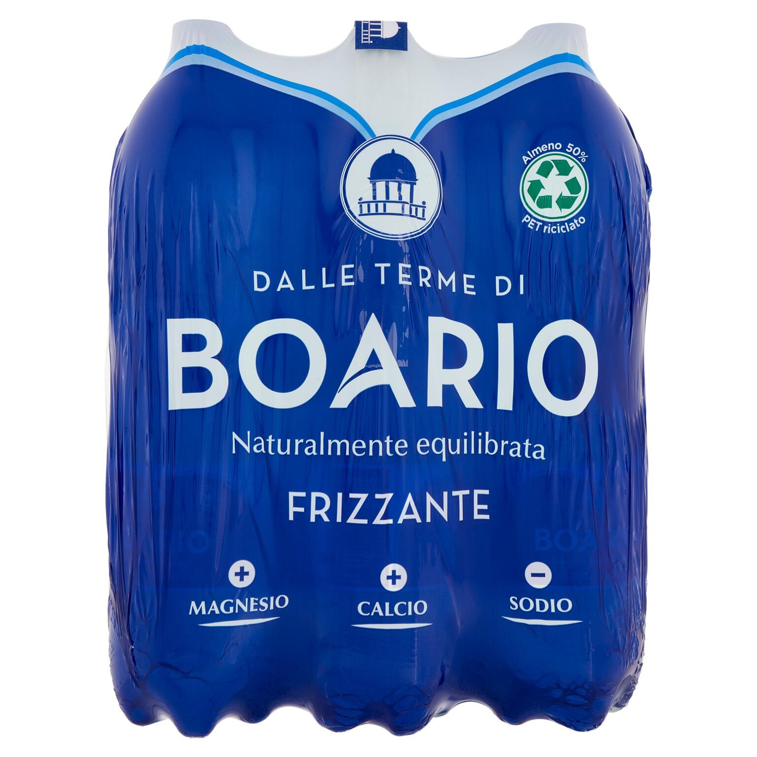 Acqua Boario frizzante 1,5Lx6