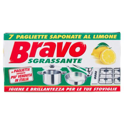 Bravo 7 pagliette sgrassante