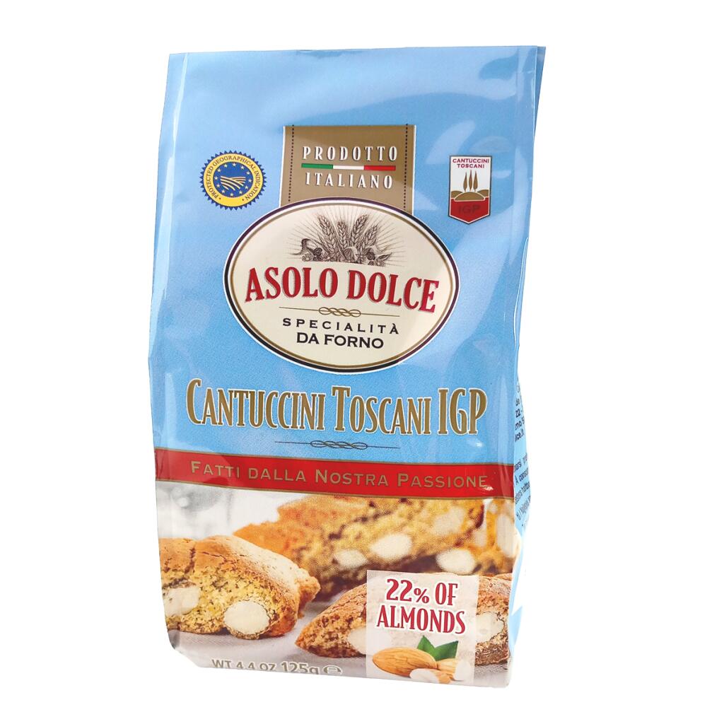 Cantucci Igp mandorle 125g, Asolo dolce