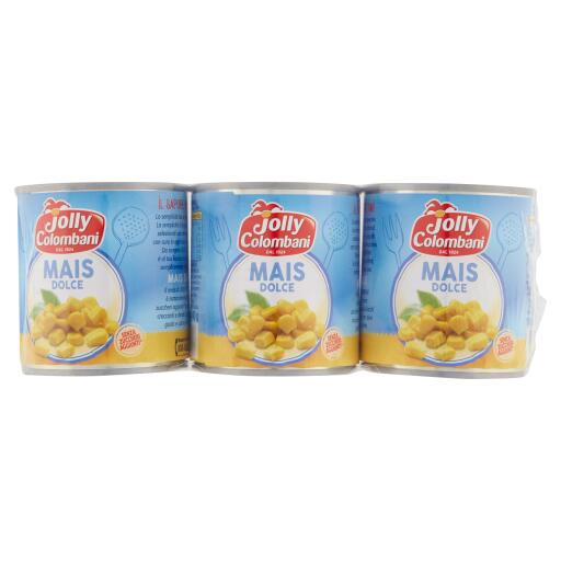 Mais dolce sottovuoto 3x160g Jolly Colombani