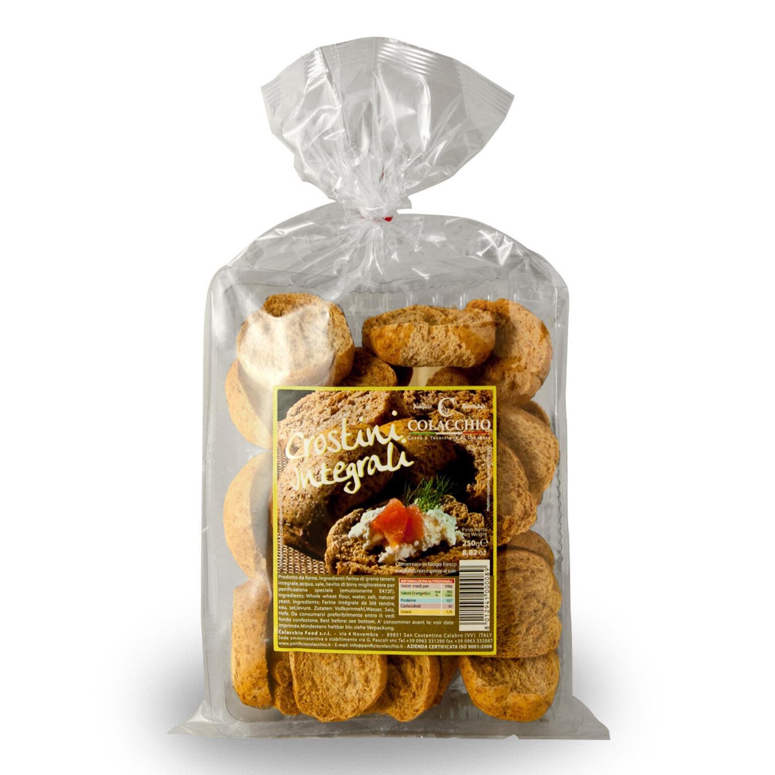 Crostini integrali 250g Colacchio