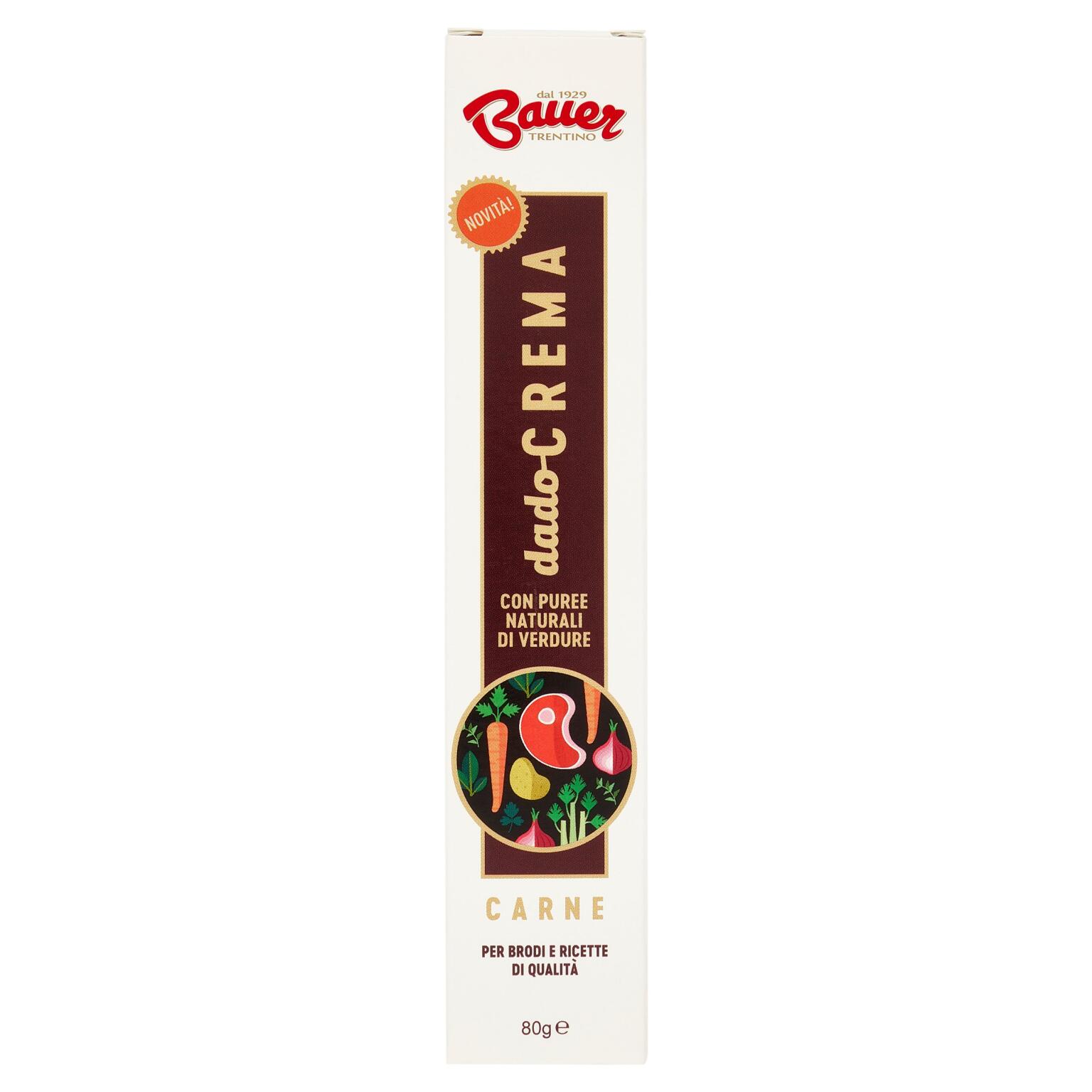 Dado Crema Carne 80g Bauer in tubetto