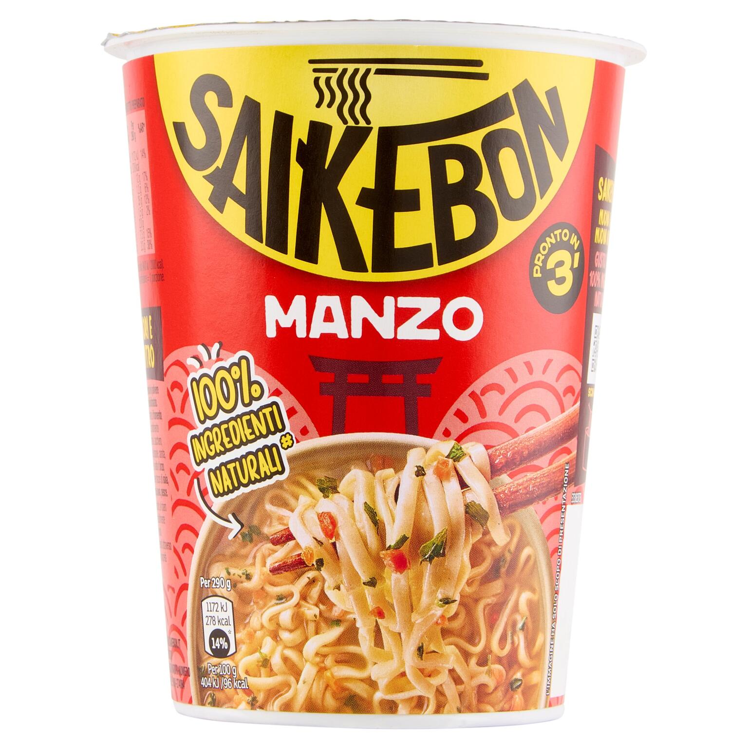 Saikebon Nudolini Orientali Manzo 60g Star