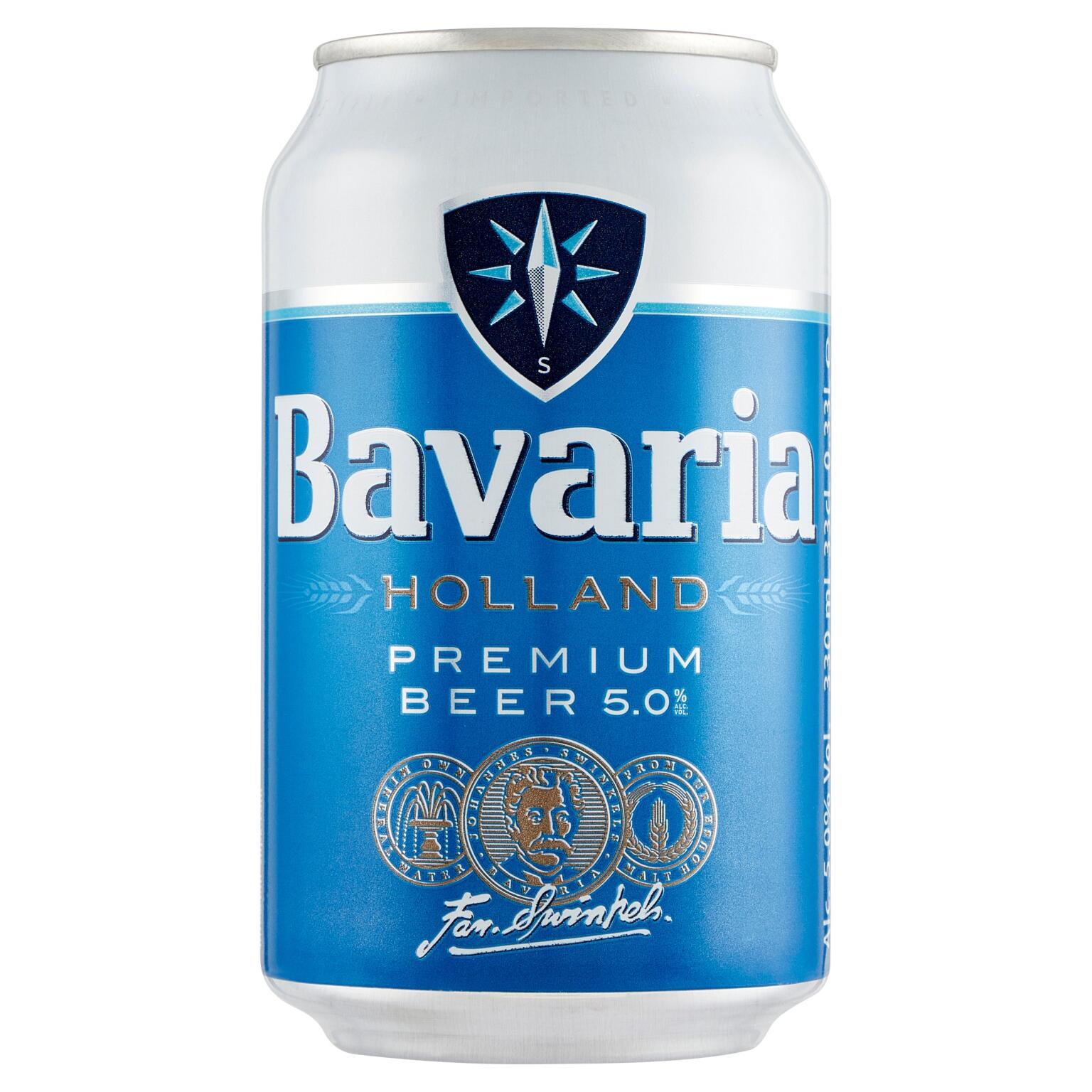 Birra Bavaria Premium cl33 lattina 5%