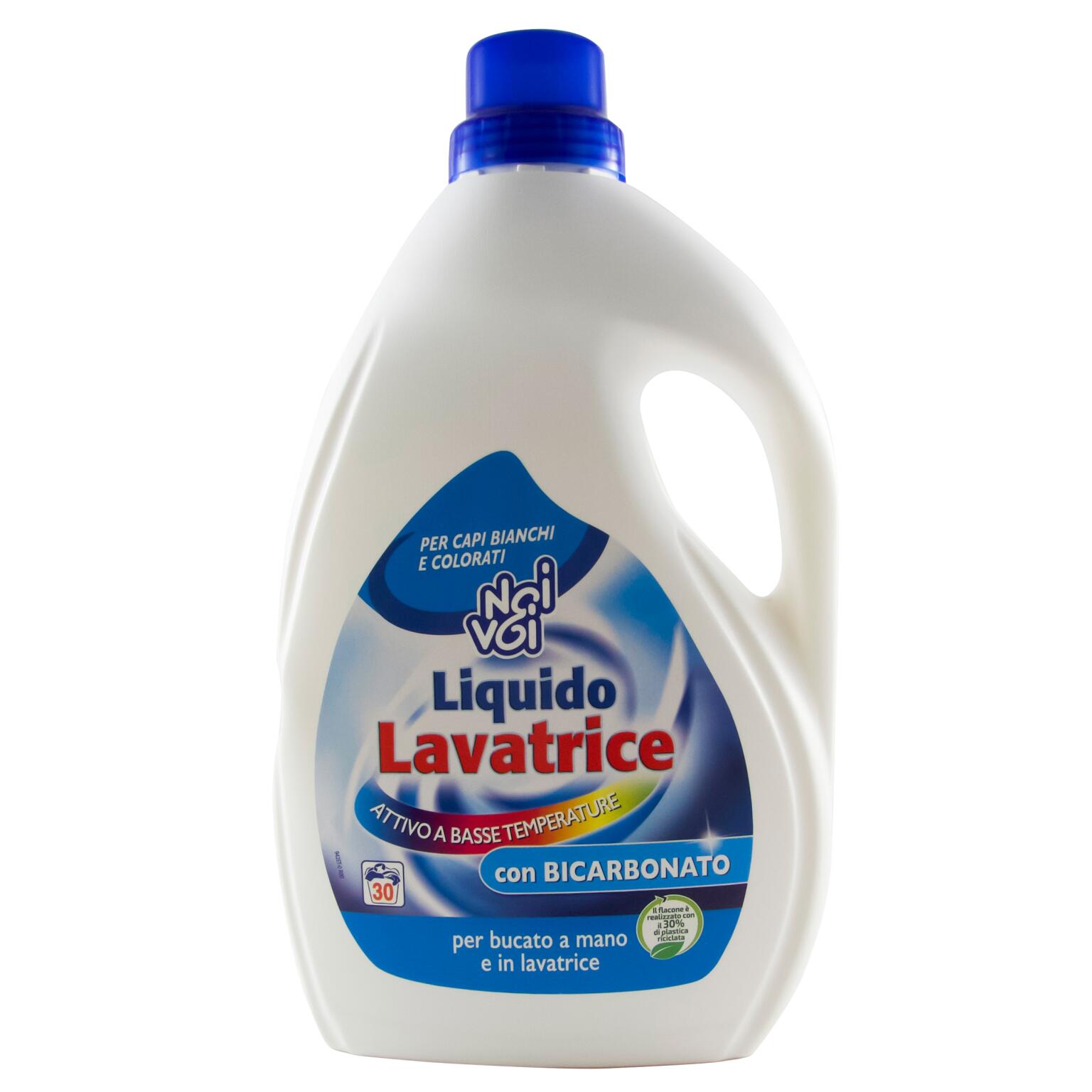 Liquido Lavatrice con Bicarbonato 1,98lt