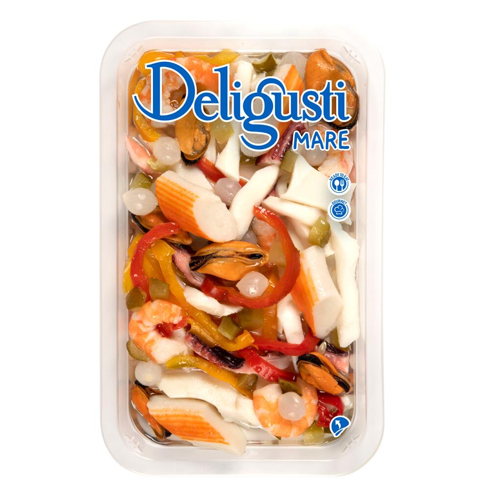 Insalata di mare con verdure 400g Deligusti