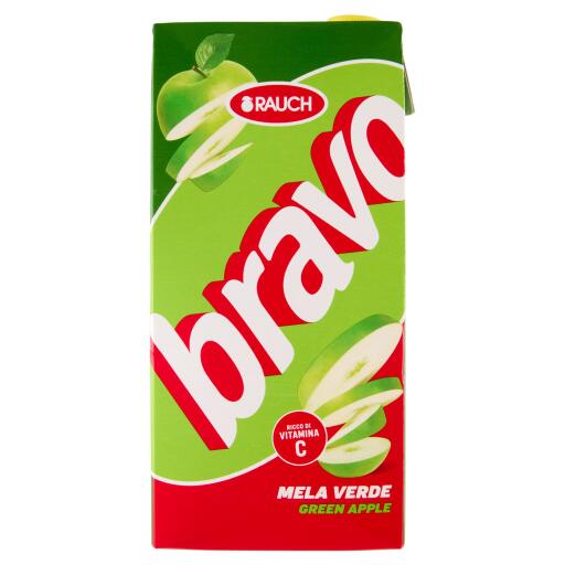 Succo Bravo mela verde 2litri Rauch