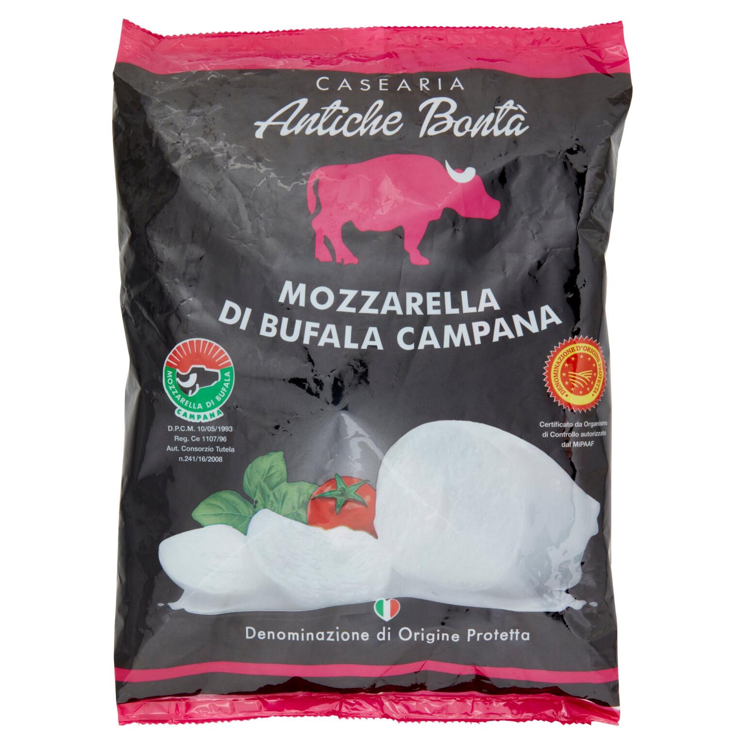Mozzarella Regina di Latte di Bufala multipack 100gx3 Diano Casearia