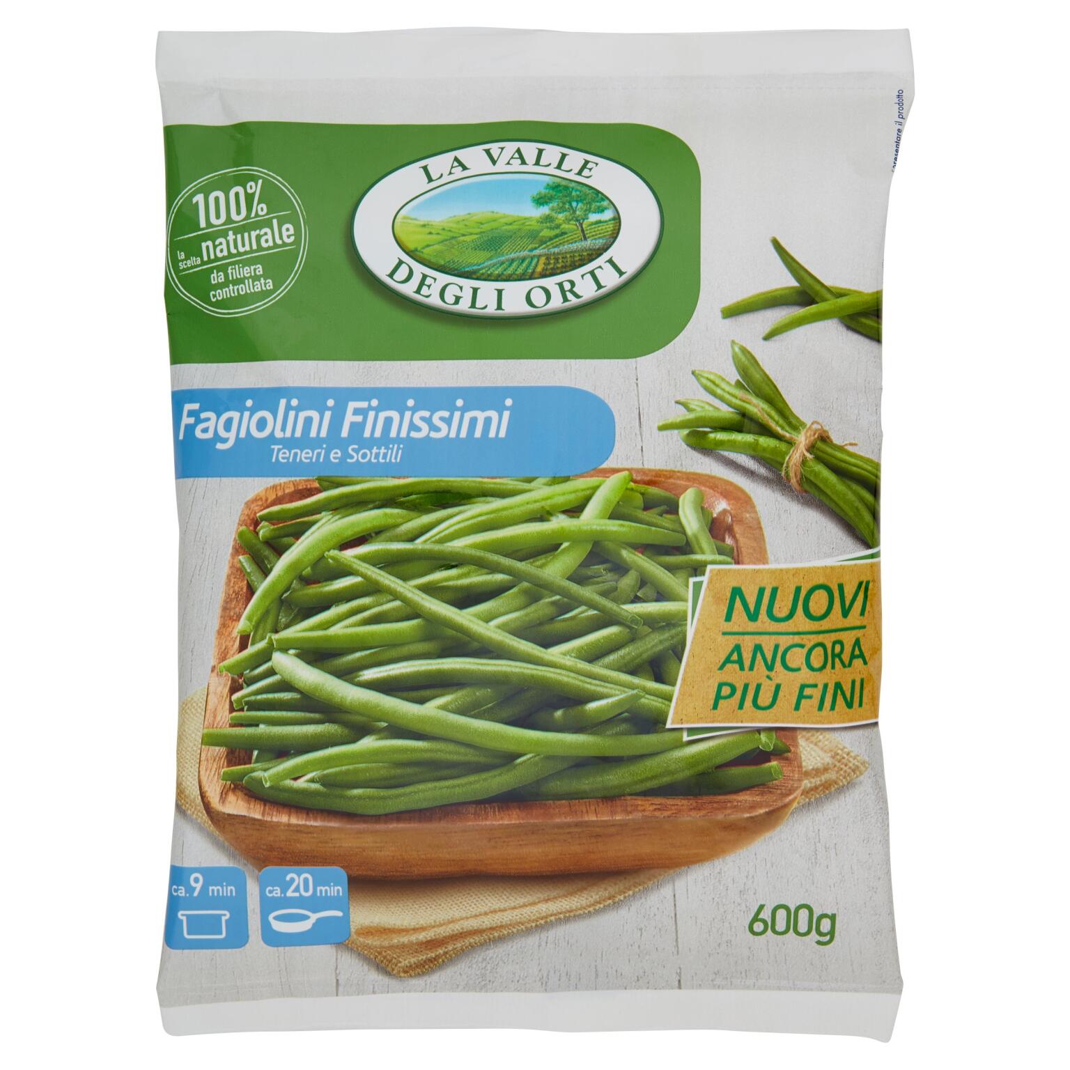 Fagiolini extrafini teneri e sottili 600g Buitoni la Valle degli Orti