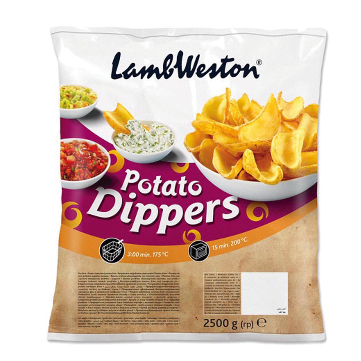 Patate fritte Dippers 2,5Kg