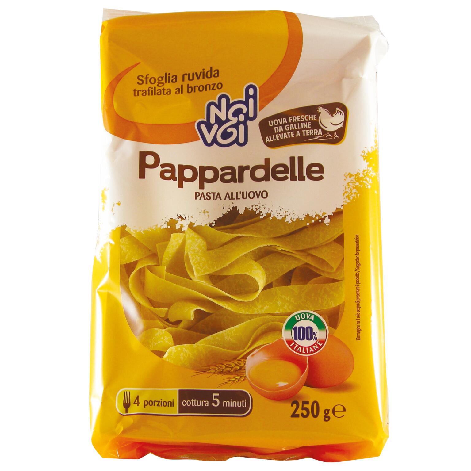 Pappardelle all'uovo 250g Noi&Voi
