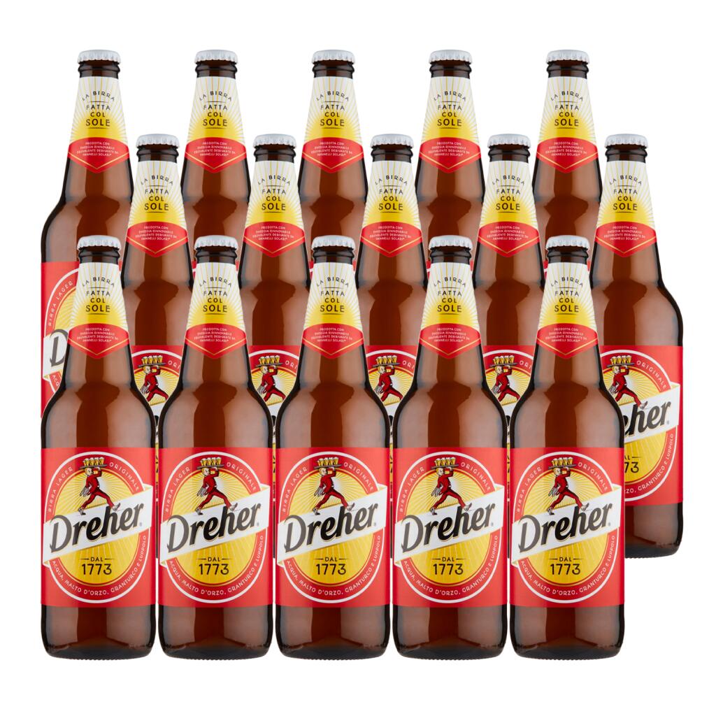 Birra Dreher bottiglia cl66x15
