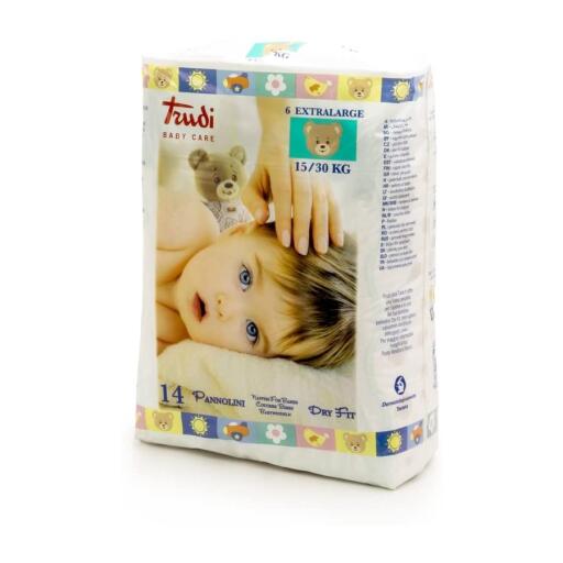 Pannolini XL 15/30Kg Trudi