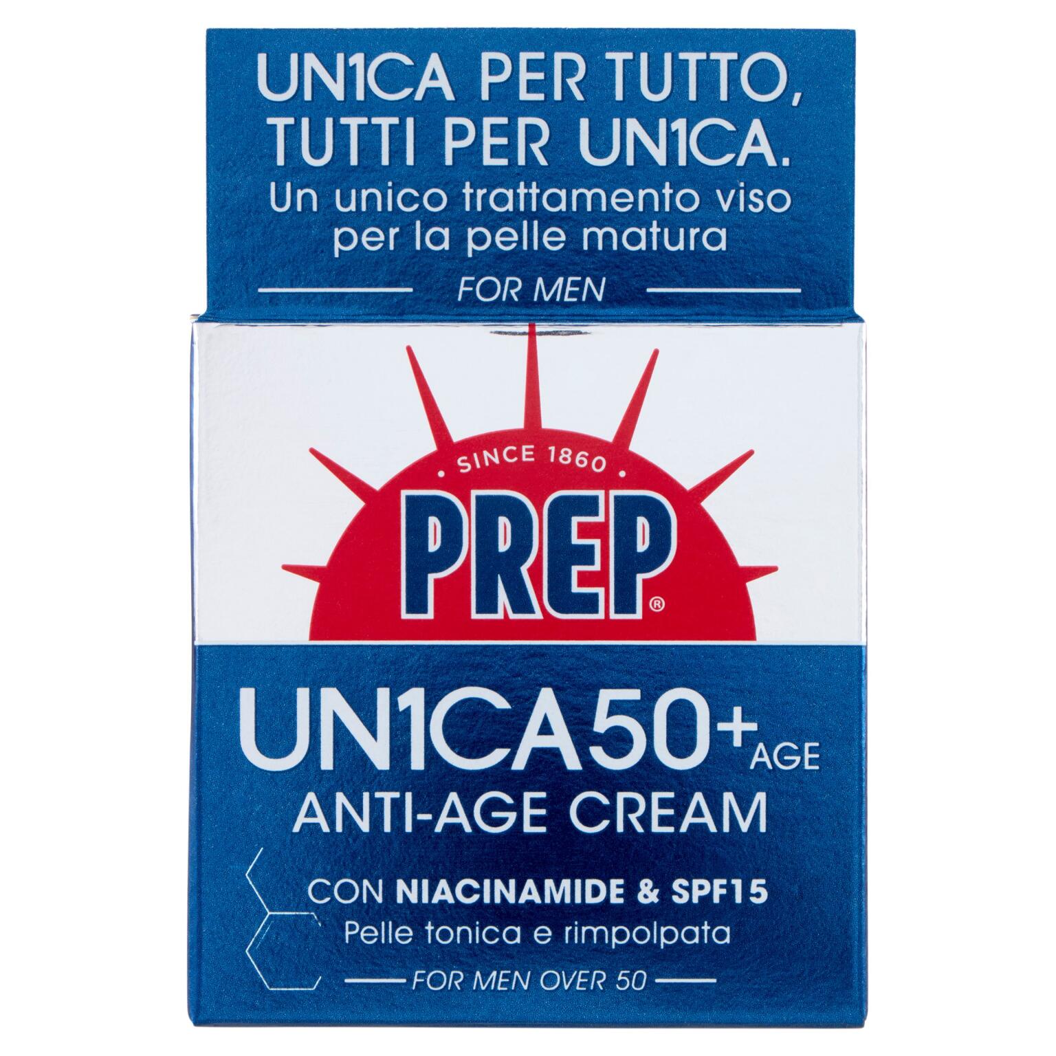 Crema viso anti-età for men SPF15 75ml Prep