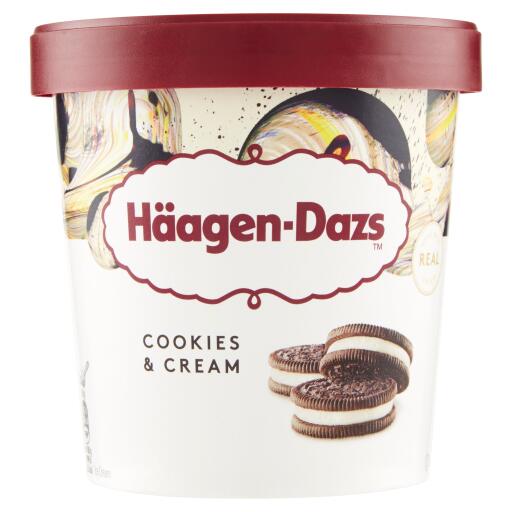 Haagen Dazs cookie & cream 386g
