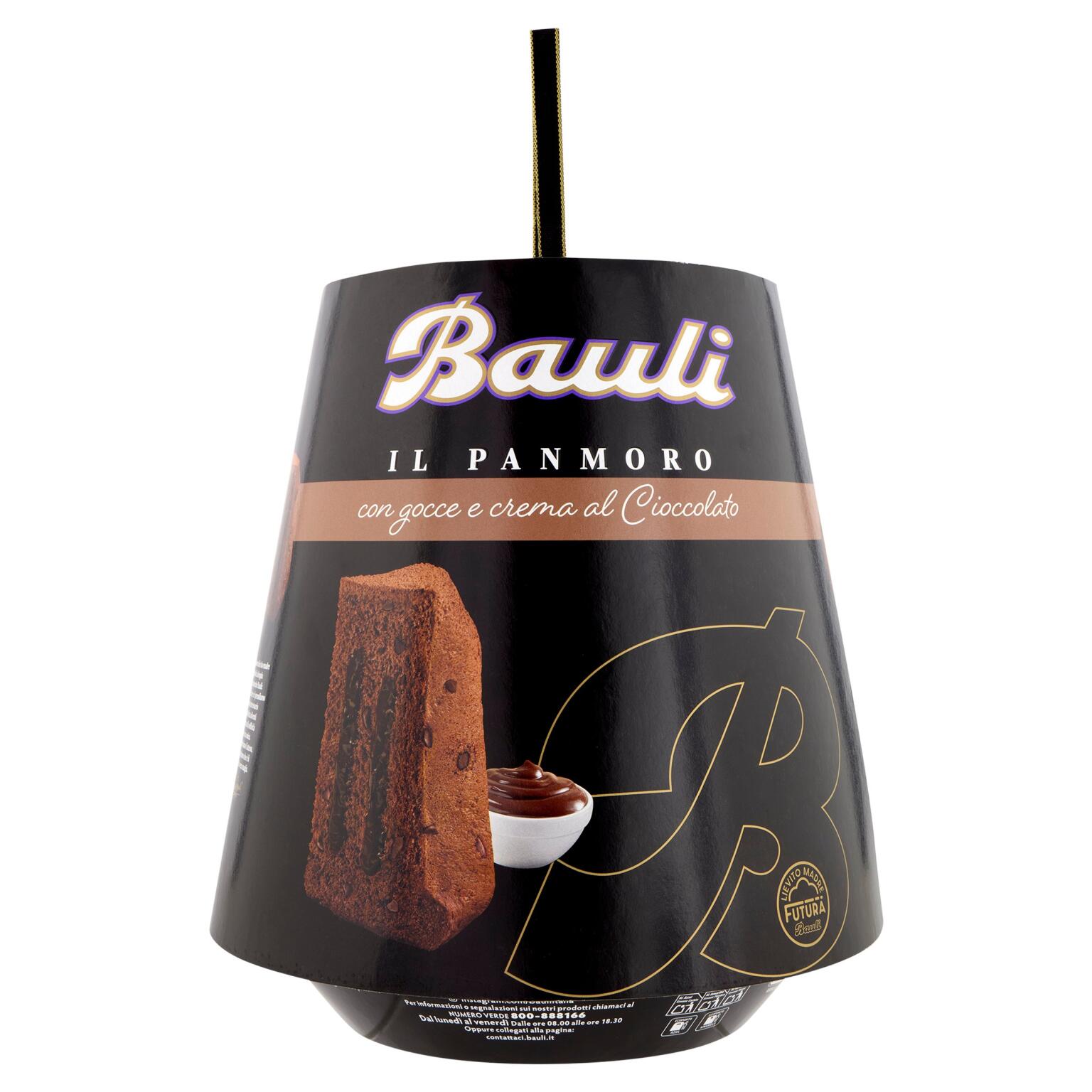 Il PanMoro con gocce ecrema al cioccolato 750g Bauli