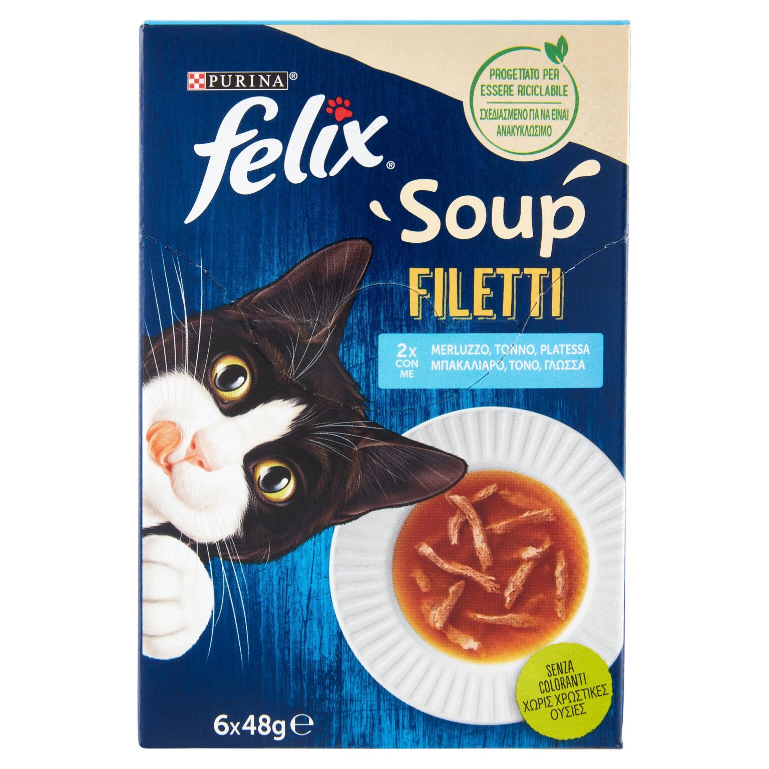 Felix soup selezioni con pesci 6x48g