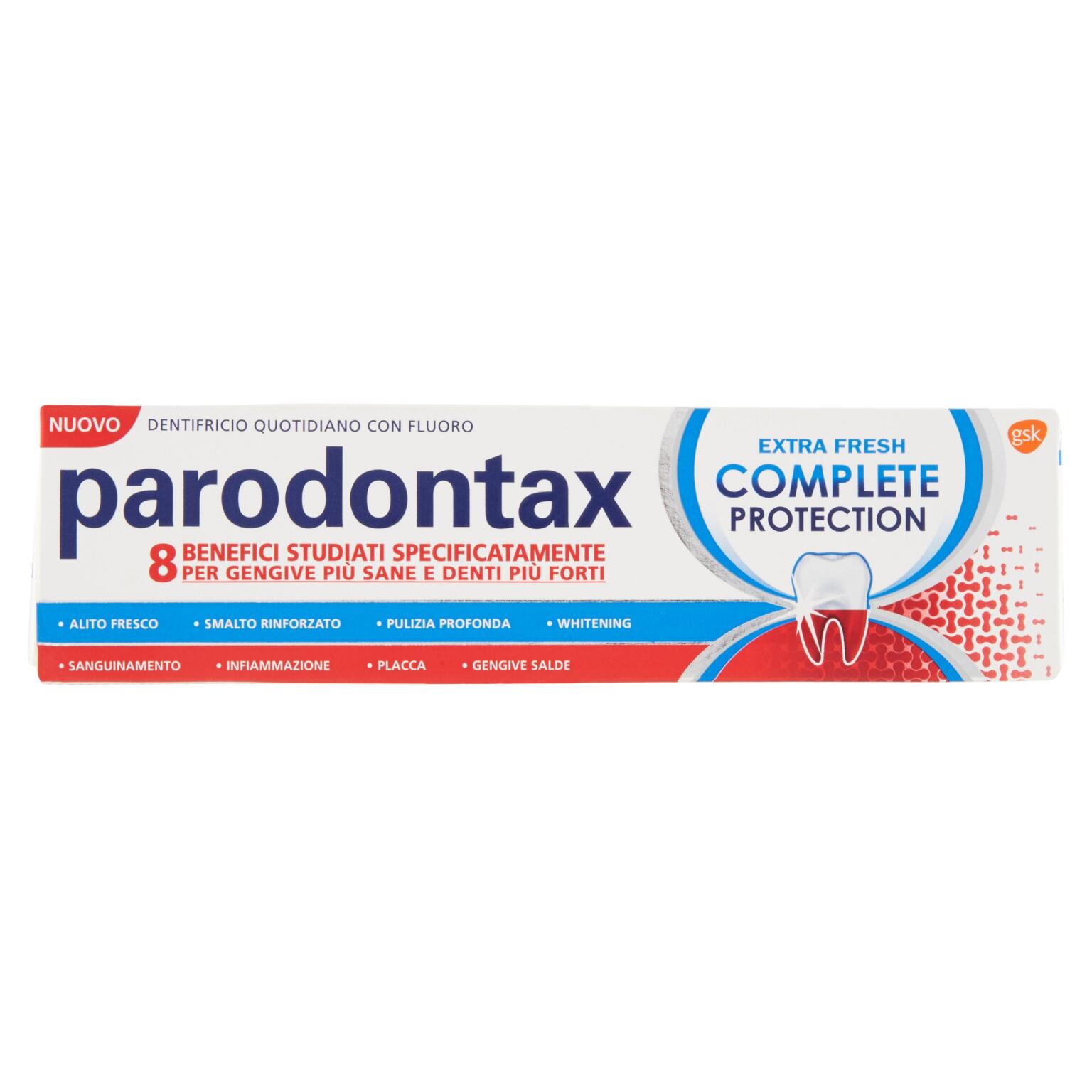 Dentifricio complete extrafresh 75ml Paradontax