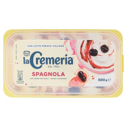 La cremeria Motta gelato gusto spagnola da 500g
