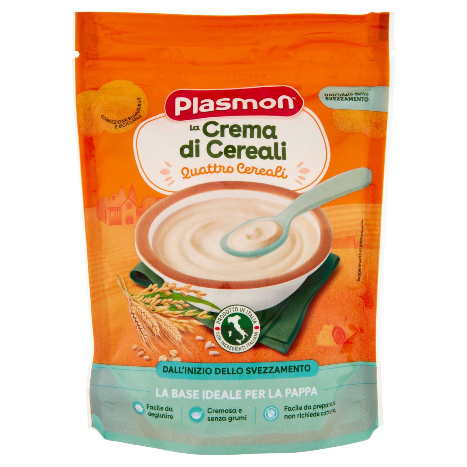Crema ai 4 cereali 200g Plasmon