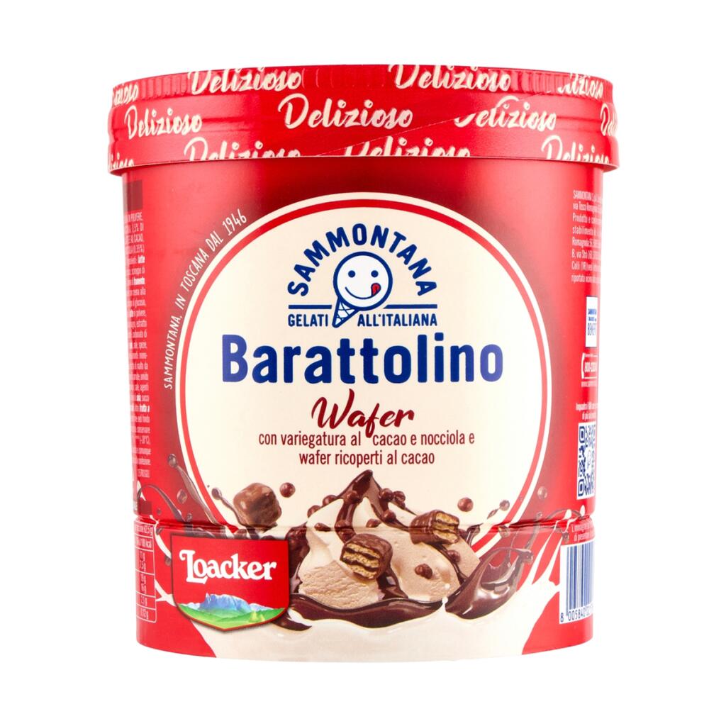Barattolino Delizioso Wafer 500g Sammontana