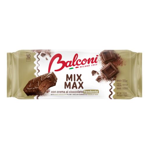 Mix max dark chocolate 320g Balconi