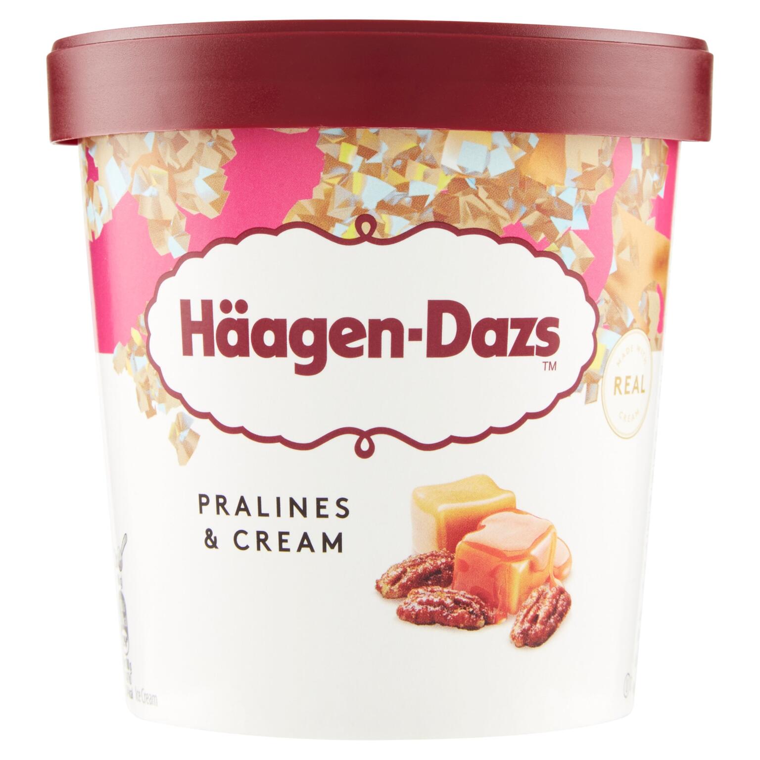 Haagen Dazs praline & cream 400g