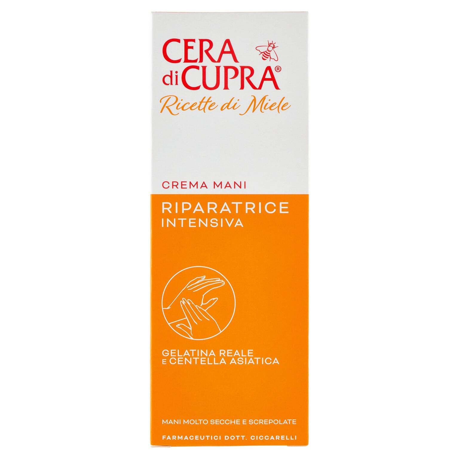 Crema Mani tubo 75ml Nutriente e Riparatrice      Cera di Cupra