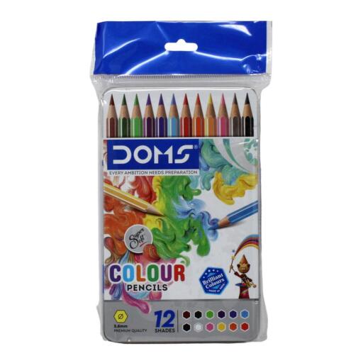 12 pastelli Doms super soft, scarola metallo