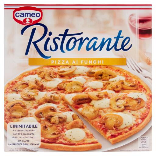 Pizza ristorante ai funghi 365g