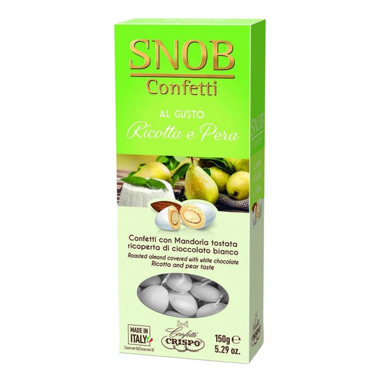 Confetti snob Ricotta e pera 150g Crispo