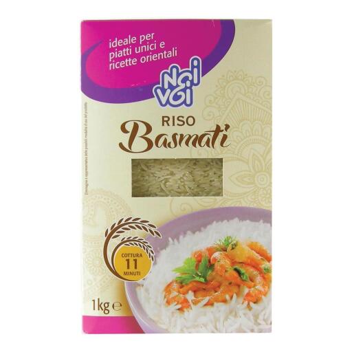 Riso basmati 1kg Noi&voi