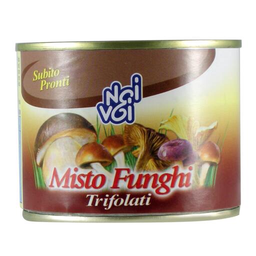 Misto funghi trifolati in olio di girasole 180g