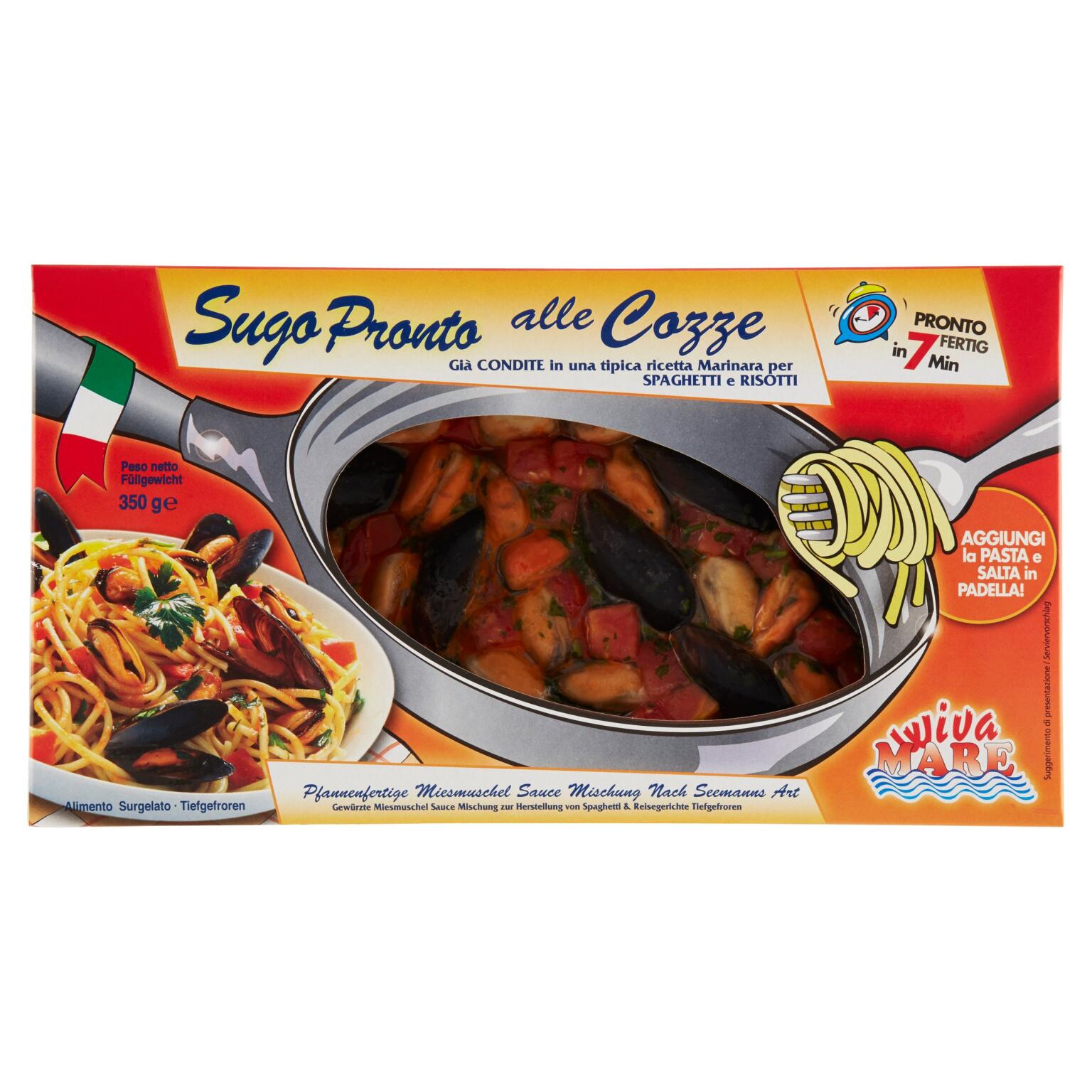 Sugo pronto alle cozze 350g Wiva Mare