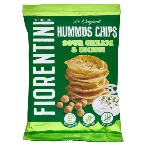 Hummus Chips di ceci sour cream&onion 40g Fiorentini