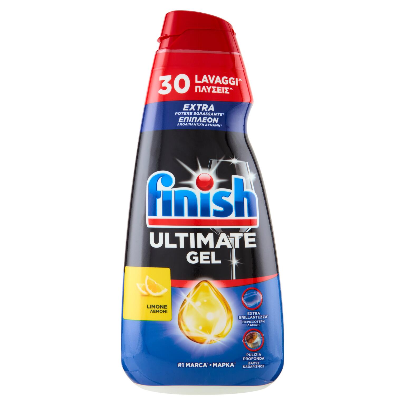 Finish Gel Ultimate Lemon 30lavaggi 540ml