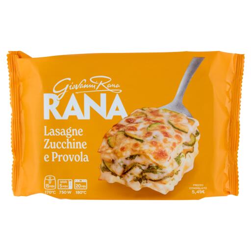 Lasagne zucchine e provola 350g, Rana