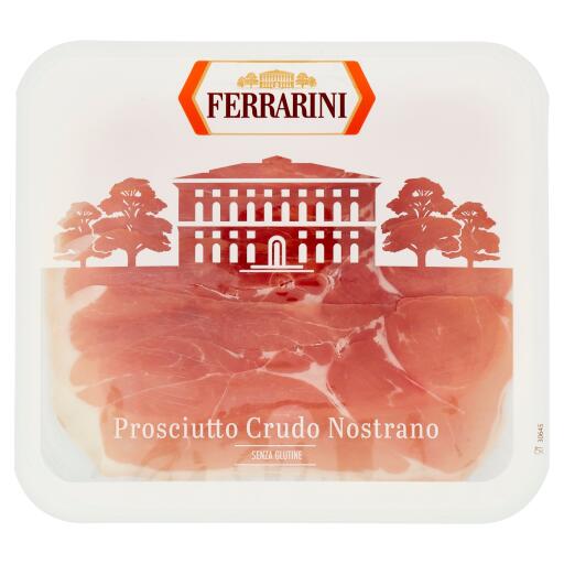 Prosciutto Crudo nostrano stagionato 20m+ 80g Ferrarini