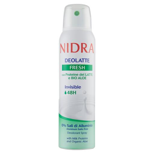 Deodorante spray latte fresh 150ml Nidra