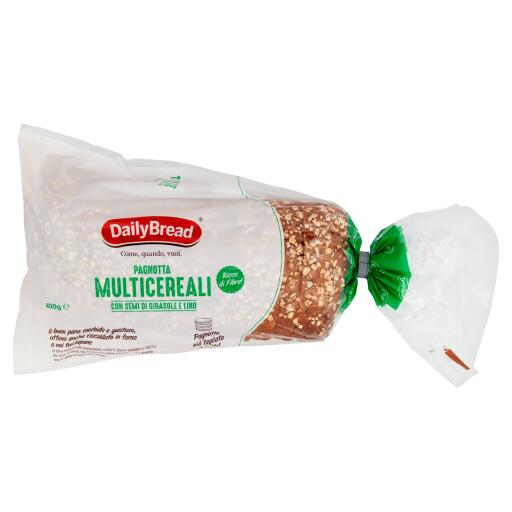 Pagnotta Multicerali con semi di girasole e lino 400g Daily Bread