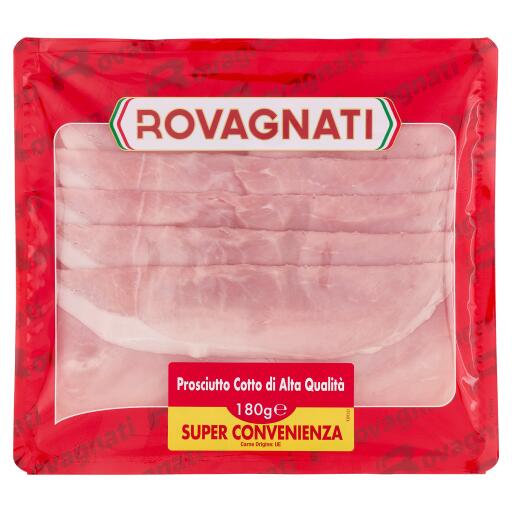 Prosciutto Cotto Alta Qualità Superconvenienza 180g Rovagnati