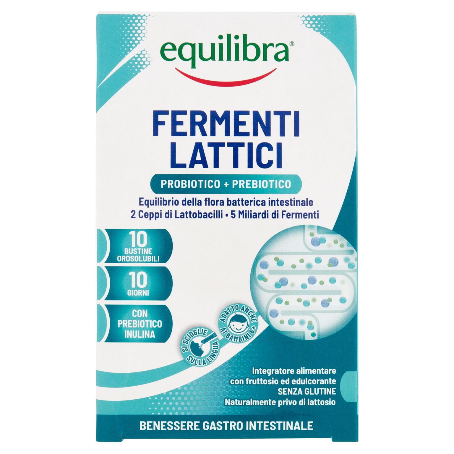 Fermenti lattici 10 pezzi 18g Equilibra