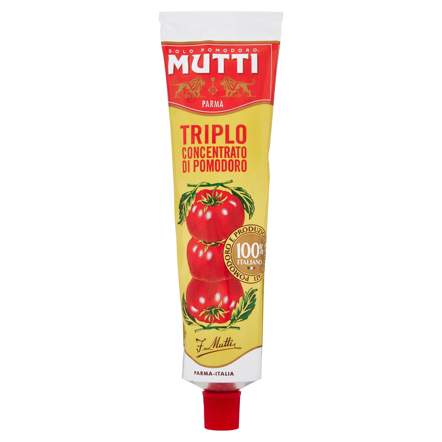 Triplo concentrato di pomodoro tubo 185g Mutti