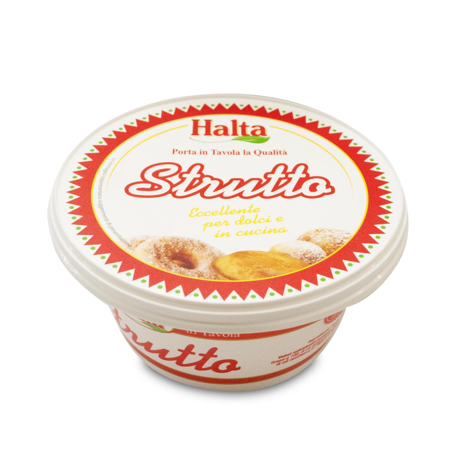 Strutto vaschetta 250g Halta