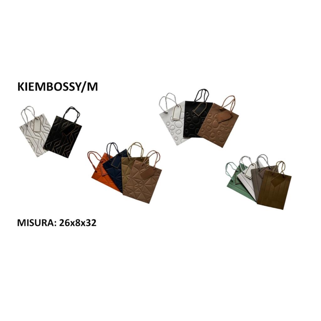 Buste regalo imbottite 26x8x32 cm Embossy