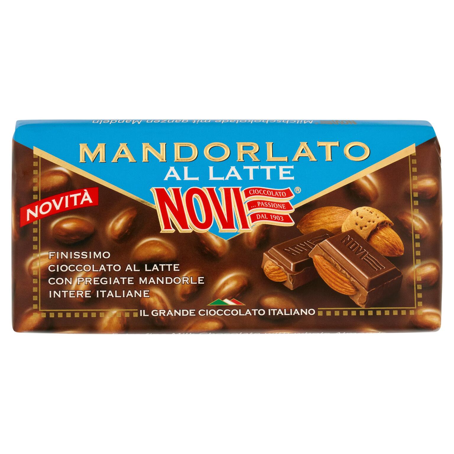 Tavoletta Mandorlato Latte 100g Novi