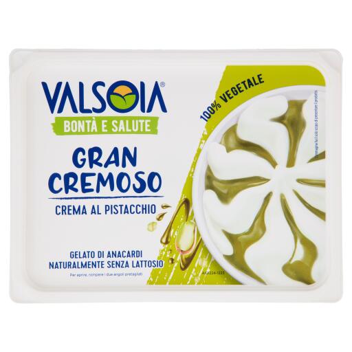 Gran Cremoso 400g crema al pistacchio Valsoia