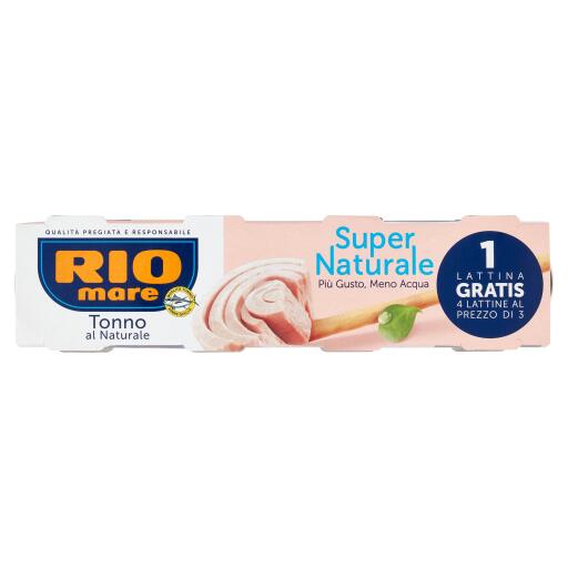 Tonno Rio Mare super naturale 56gx4