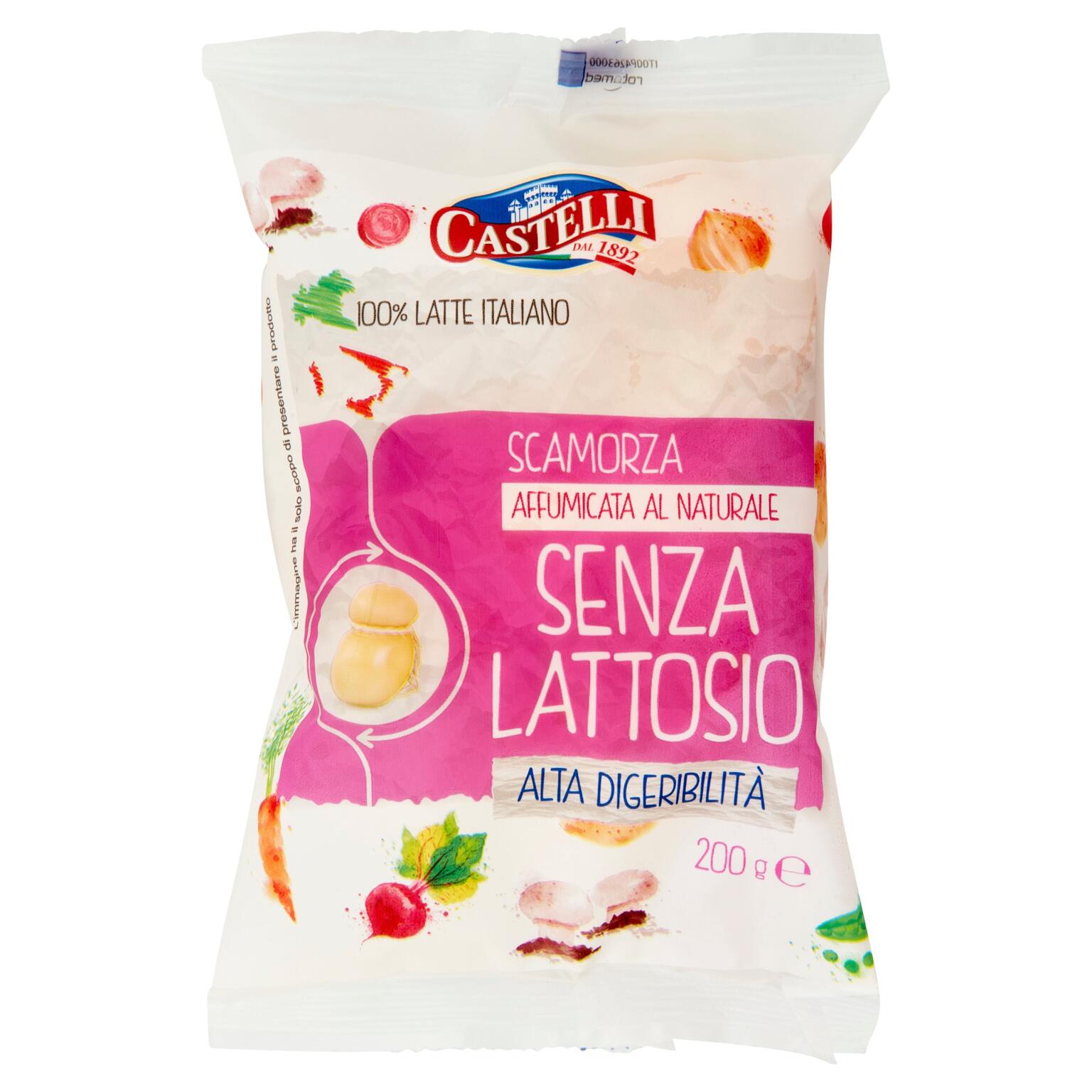 Scamorza Affumicata al Naturale Senza Lattosio 200g